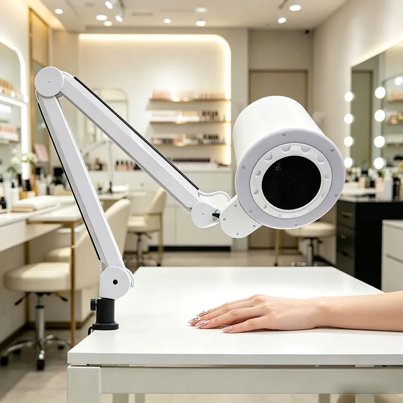 

Multifunctional Nail Cleaner And Professional Client Two-in-one Shadowless Lamp Nail Dust Collector For Nail Salon