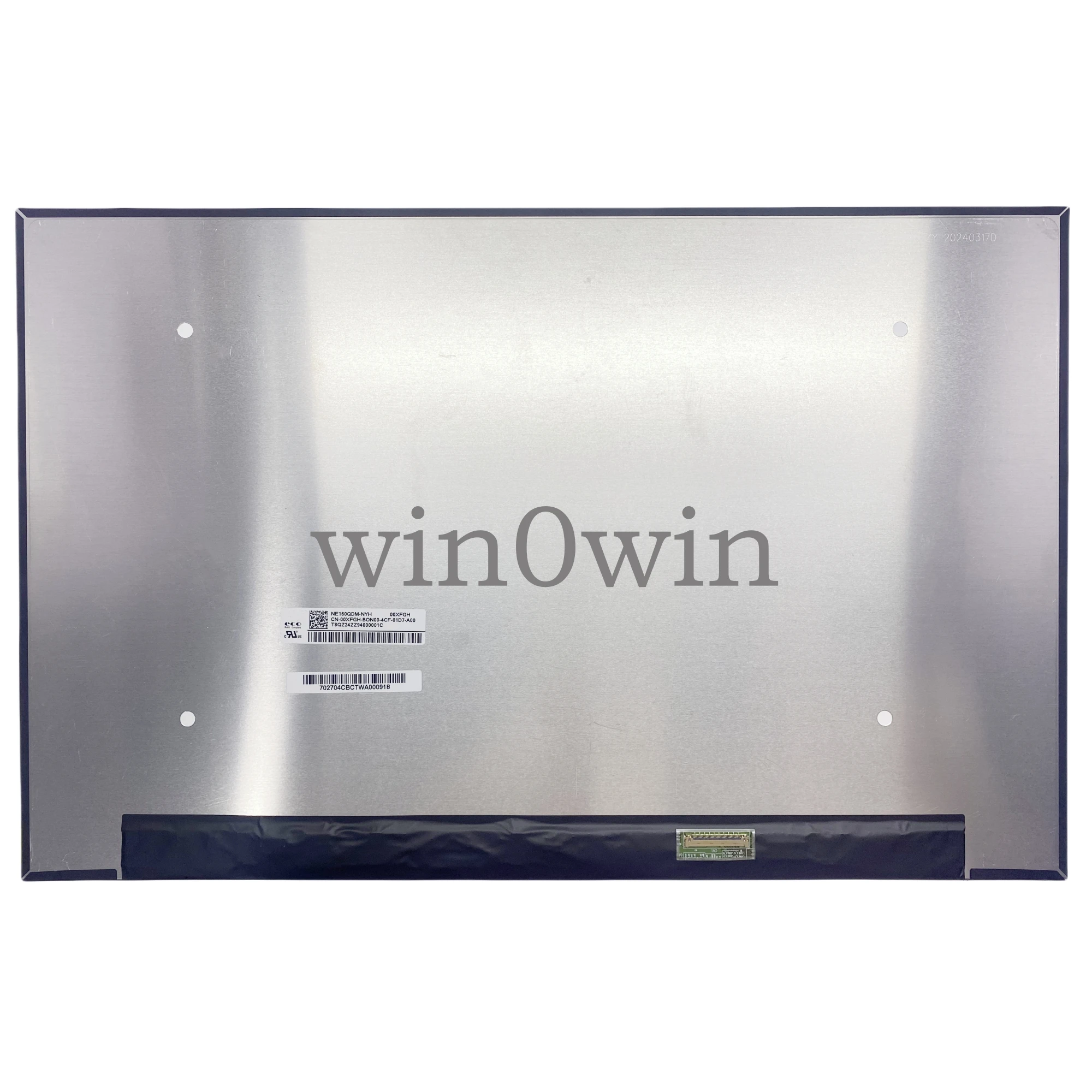 NE160QDM-NYH 16.0 inch Laptop LCD screen IPS 2560x1600 40 pin 240HZ