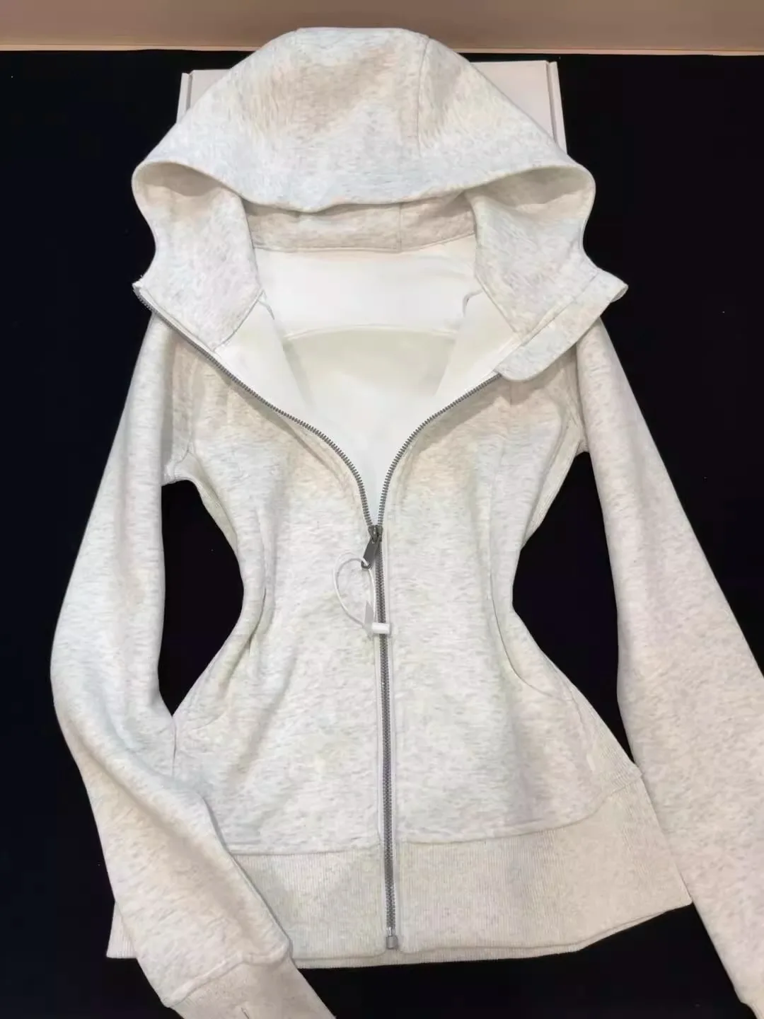 Fashion Grey Zipper… - image