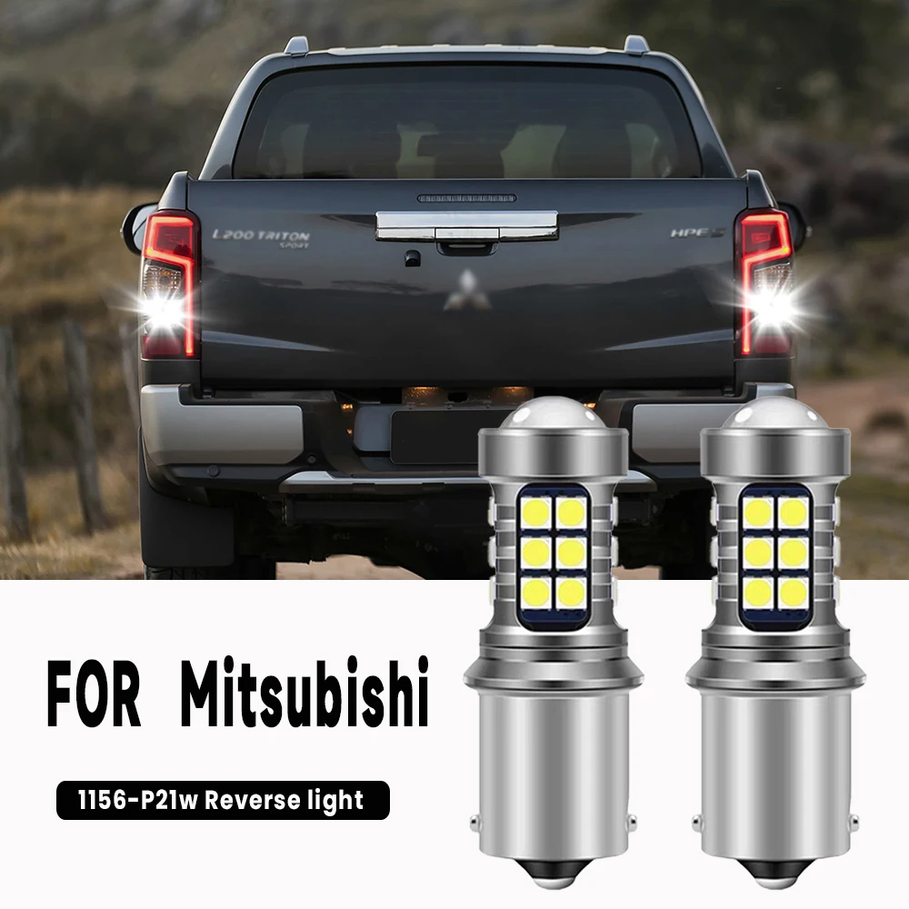 

Luz de Backup LED para Mitsubishi L200 2015 2016 2017, Lâmpada, Canbus Acessórios, 2pcs