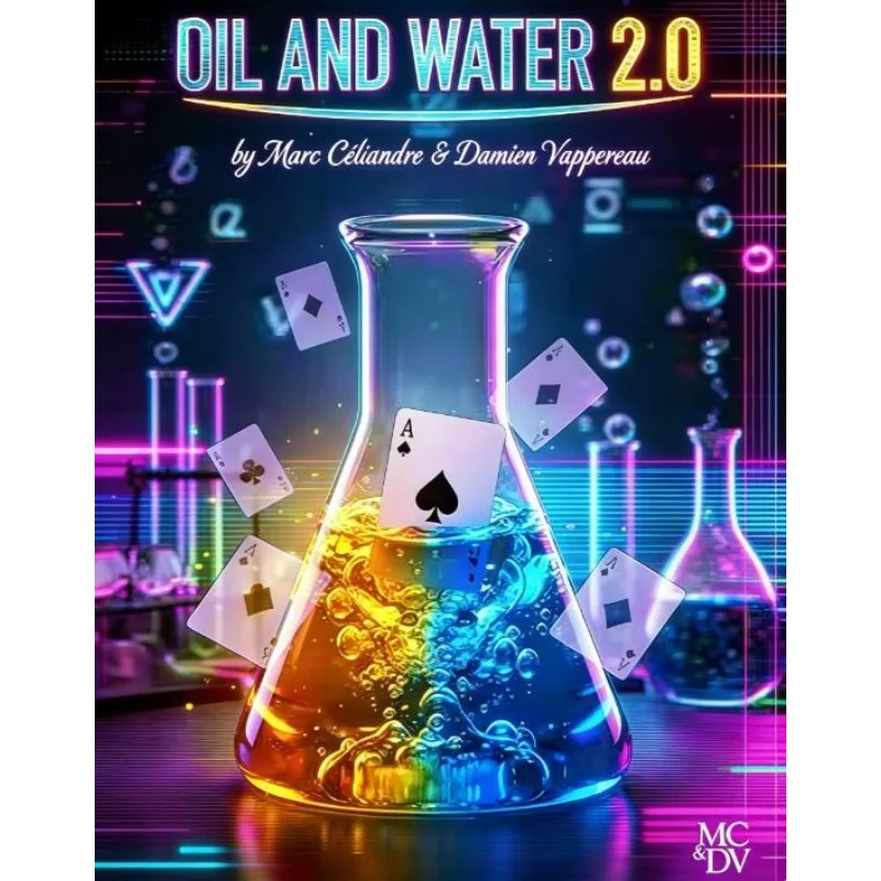 

Oil and Water 2.0 от Марка Селиандре - Фокус с разделением красных и черных карт, иллюзия для близкого магического плана, реквизит для ментализма