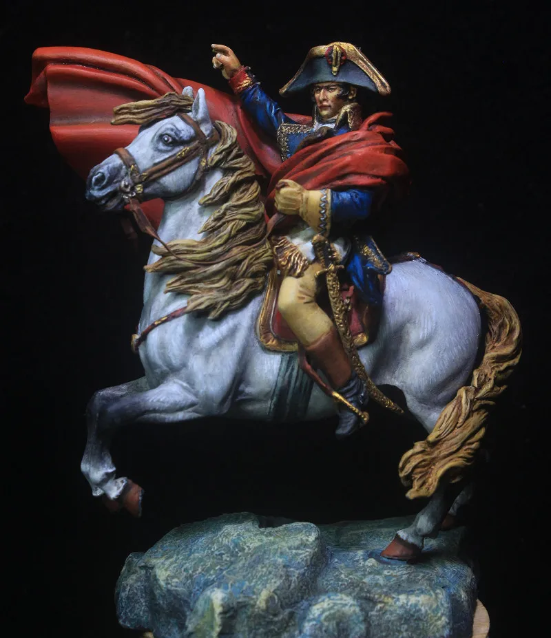 1/30 60mm Tin Metal Soldier Napoleonic Wars Napoleon Crossed the Alps Figurines Customize