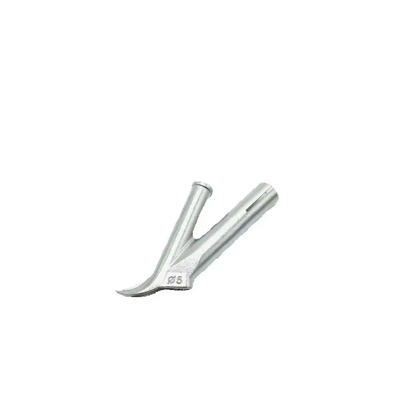 4 Pcs. Quick Soldering Nozzles for Thermal Gun 5mm Hot Air Plastic PVC Soldering Tip Titanium Alloy Y Type 5mm / 8mm
