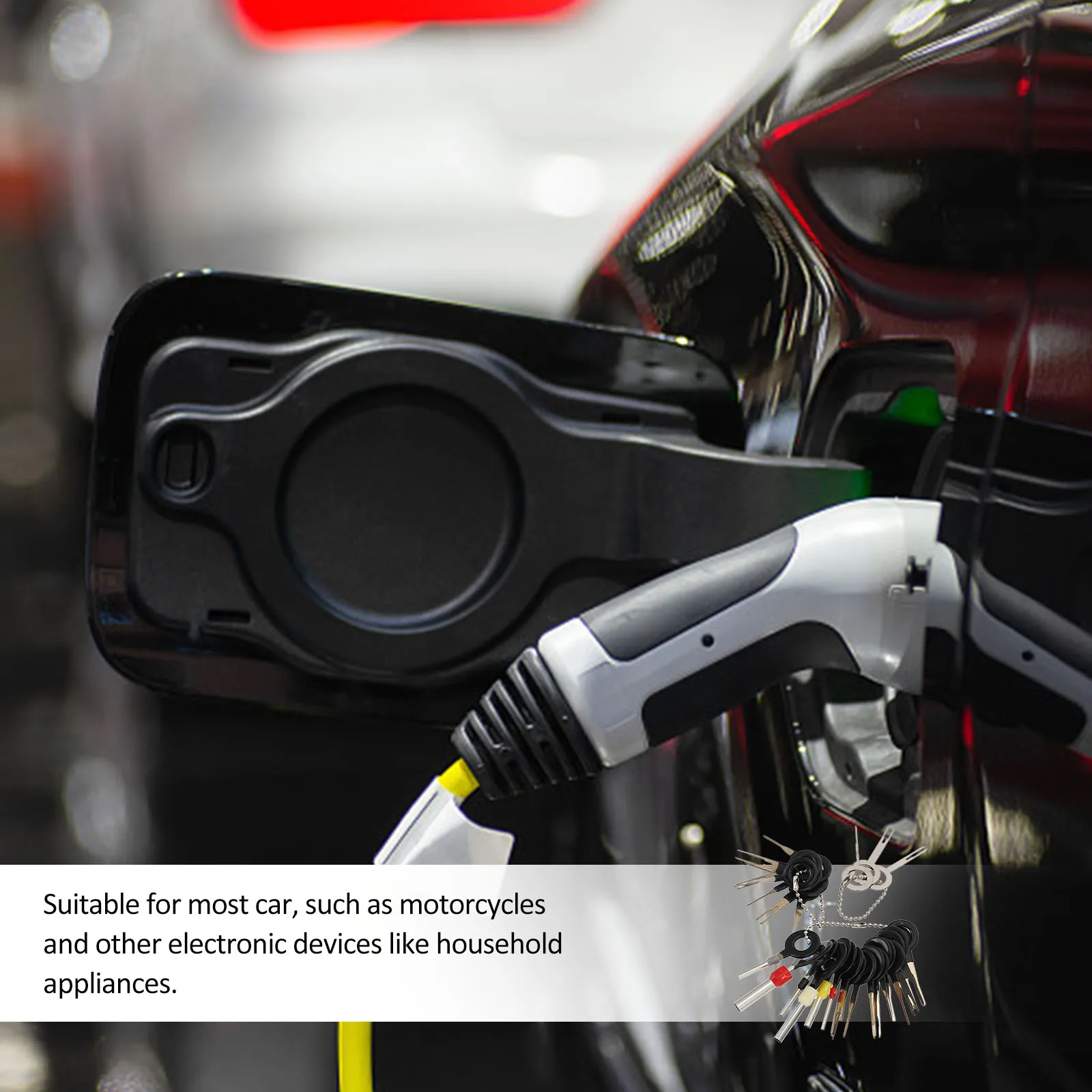 

73pcs Terminal Removal Tool Kit Wire Connector Pin Extractor Car Motorcycle Repair Tool Flexible Durable Steel Plastic Ejector