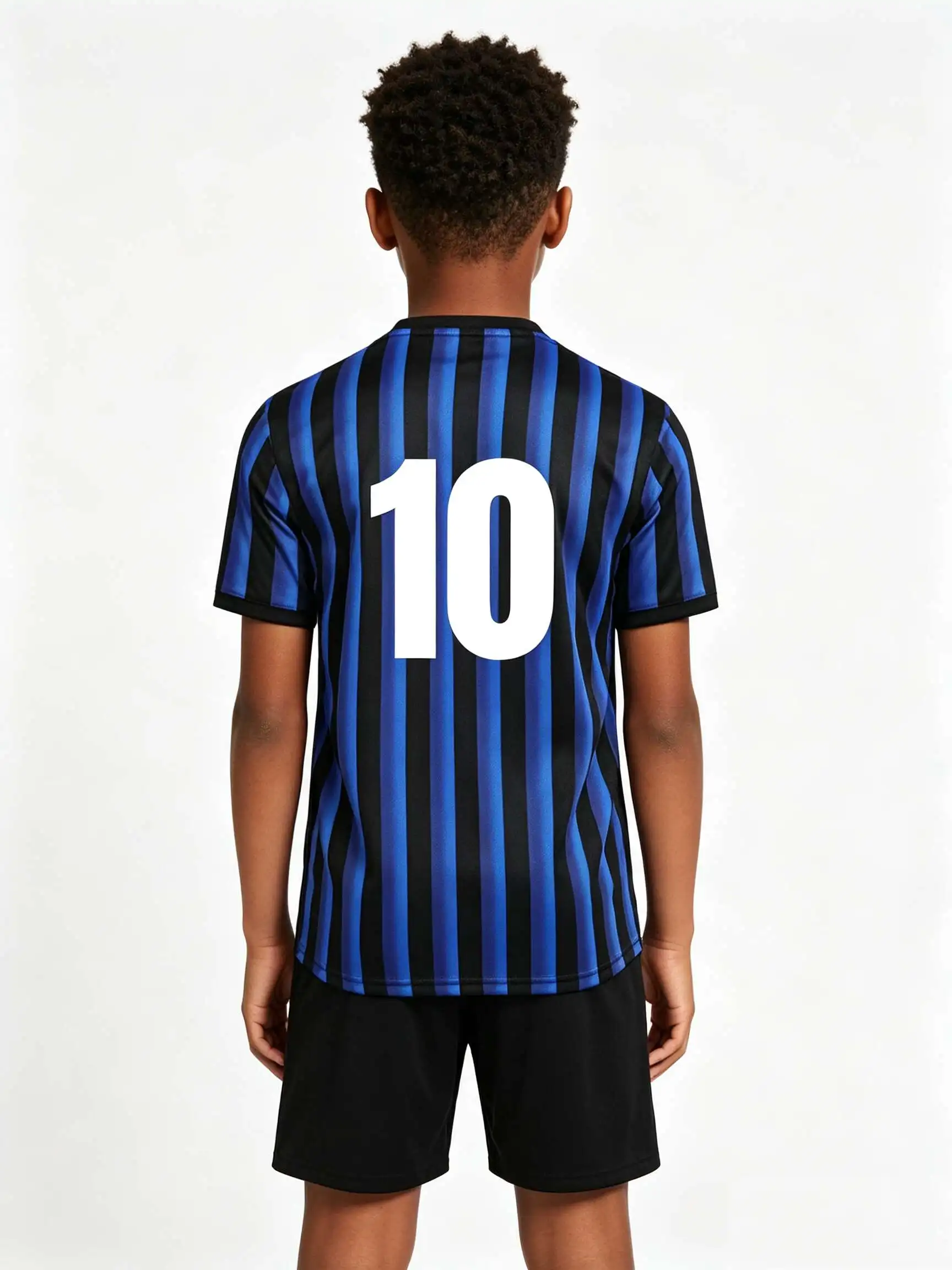 New 26/27 Unisex Blank Soccer 2‑Piece Set, Kids Adults Parent‑Child Kit, Custom No.1 7 8 9 10 for School Outdoor Team Sports