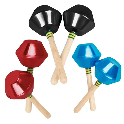 Orff 유아 모래 망치, 마라카 딸랑이 셰이커, 어린이 교육 장난감, 아기용 타악기 선물, 2 개