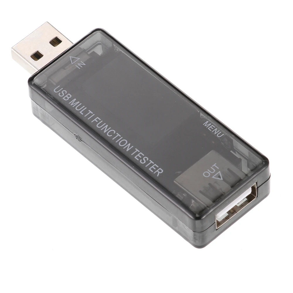 LCD USB كاشف الفولتميتر مقياس التيار الكهربائي اختبار قدرة الطاقة متر الجهد الحالي شاحن