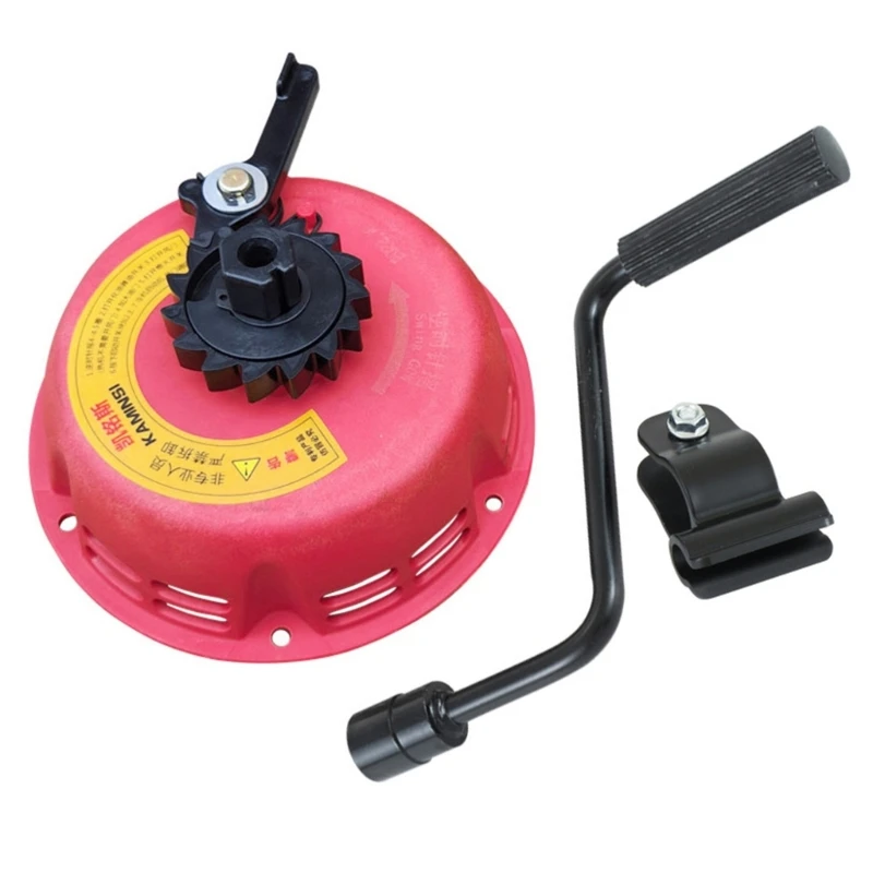 

Y6GD Ручной стартер без троса, совместимый с бензиновыми двигателями 168 170F, пластиковый корпус для генератора