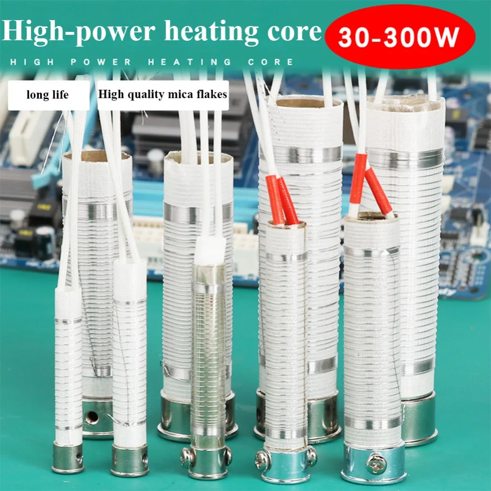 Durable Welding External Heating Heating Core Soldering Iron Cores 30 40 60 80 100 150 200 300W Heating Element