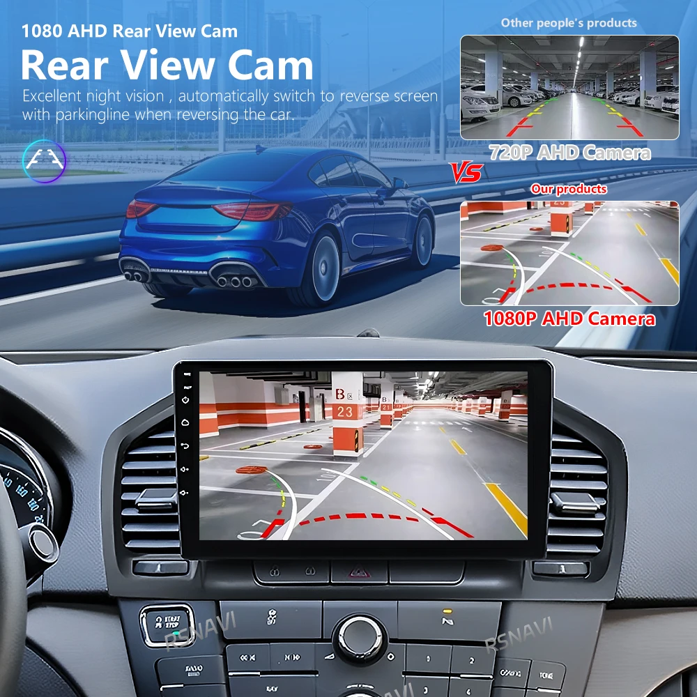 Android 16 Carplay Car Player Radio Multimedia For Buick Regal For Opel Insignia 1 2009 - 2013 Autoradio Stereo 2Din Head Unit - view 6