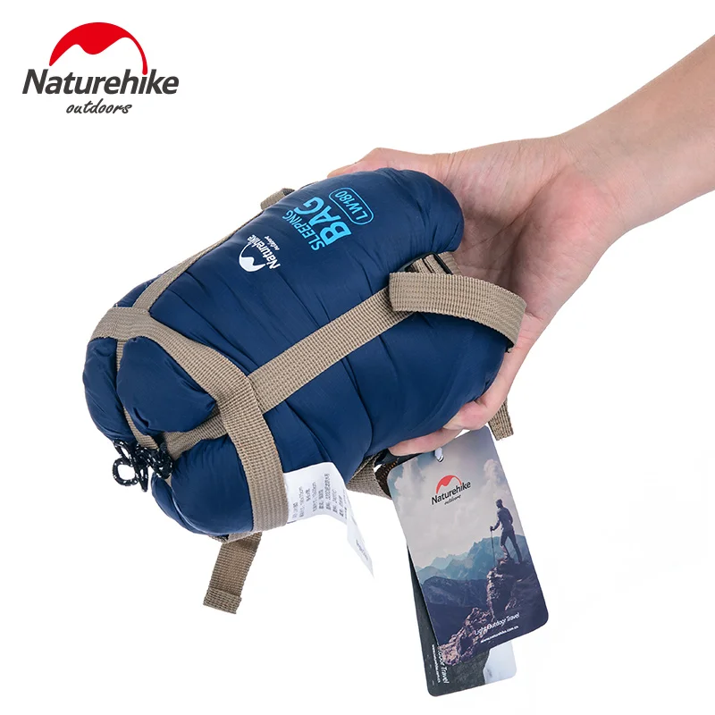Naturehike 超軽量防水綿寝袋 夏用キャンプ用