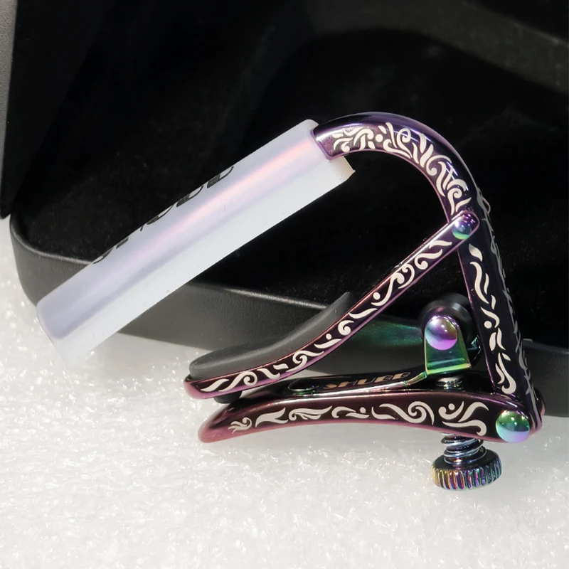 SHUBB Guitar Capo Violet Sky C1vs Fits Most Steel String Guitars, Acoustic or Electric Guitars, Guitar Accessories