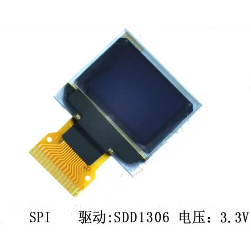 شاشة OLED SSD1306 باللون الأزرق OLED ، IPS 0 66 puljabas ، 16 pines SPI ، IC عالي الجودة