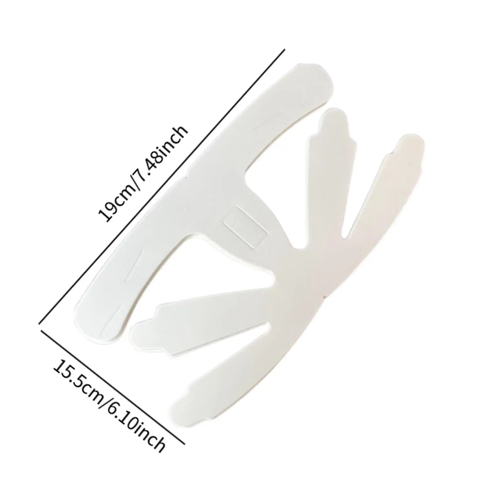 100 قطعة من قبعة البيسبول تُدرج دعمًا داخليًا للقبعة المدمجة لقبعات Snapback