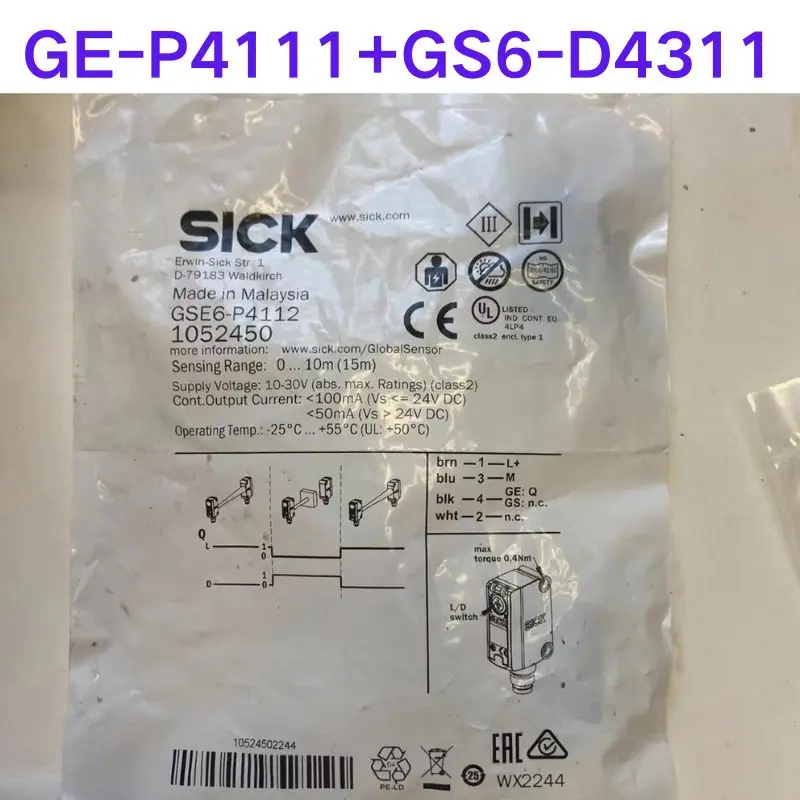 Nuovo di zecca, sensore GE-P4111 + GS6-D4311