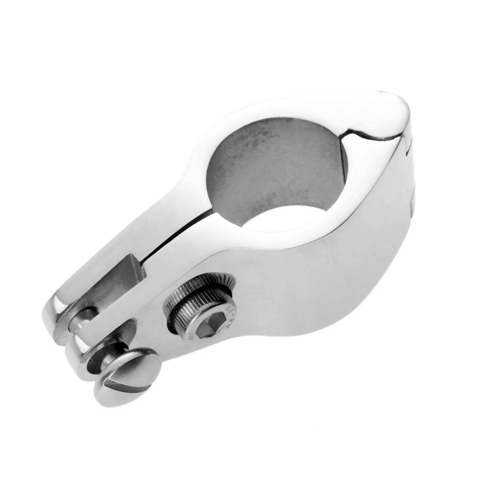 Kayak Yachting 22mm 7/8'' Bimini Top Jaw Slide Hinged Hinge 316 Stainless Steel Hardware Fitting Rowing Boats Accessories Marine