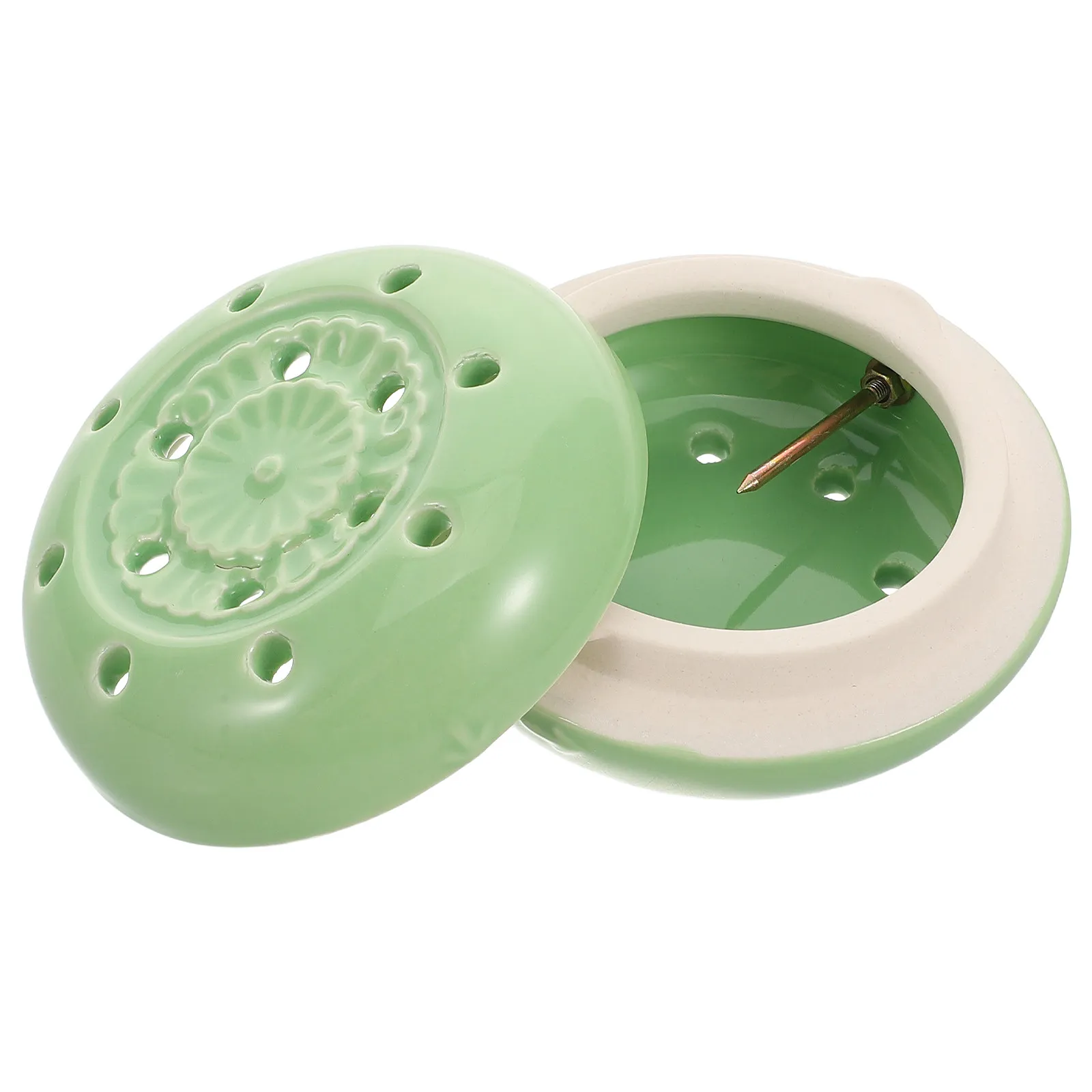 

Портативная керамическая коробка для моксотерапии с защитой от ожогов, держатель для моксы, традиционное устройство для моксотерапии для дома, офиса, путешествий и оздоровления