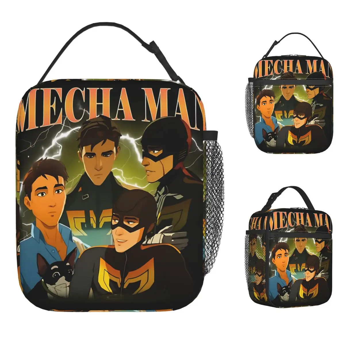 Robert Robertson Dispatch Game Lunch Bag Office Lunch Box For Girls Funny Print Lunch Bags Oxford Portable Insulated Cooler Bag