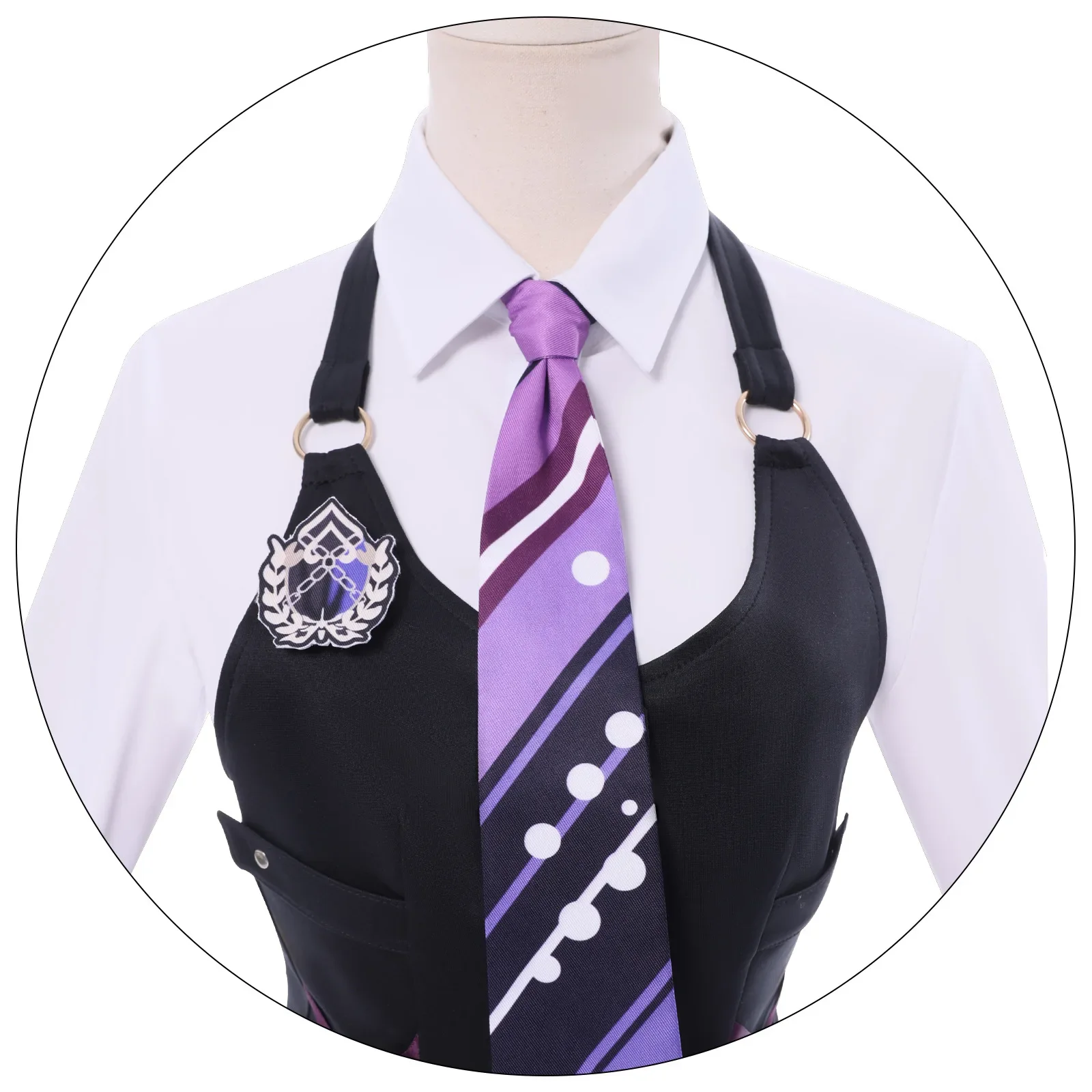 CosplayGame Naraka Bladepoint Tarka Ji Cosplay Costume JK School Uniform Skirt Wig Suit Glasses Full Set Halloween Party Play Ou