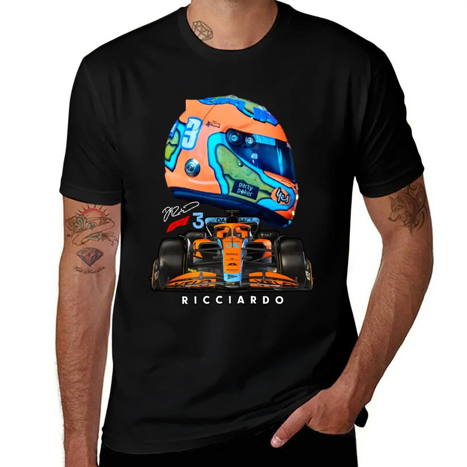 Poster Daniel Ricciardo Vintage Retro T-Shirt new edition essential t shirt custom shirt graphics men t shirts