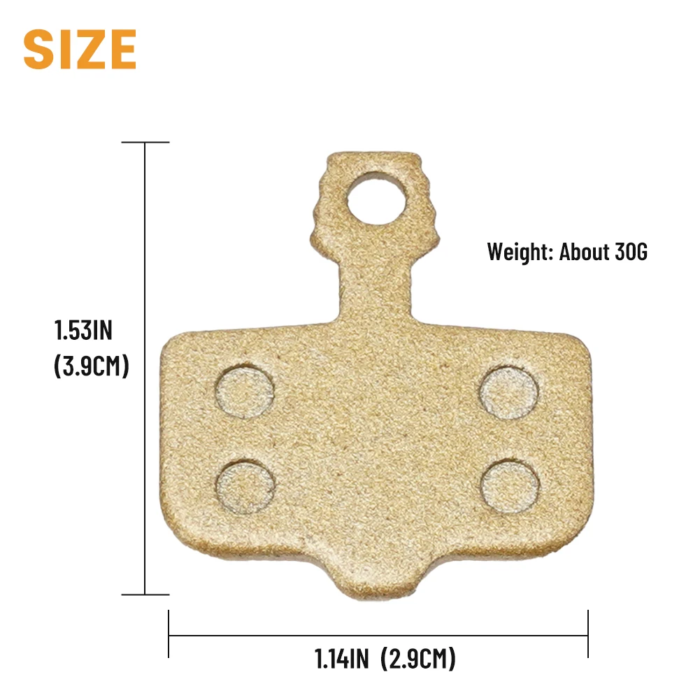 Advanced Metal Brake Pad For For For For Kugoo G1 Electric Scooter Suitable For For For For 8X 10X 11X For For VSETT 10