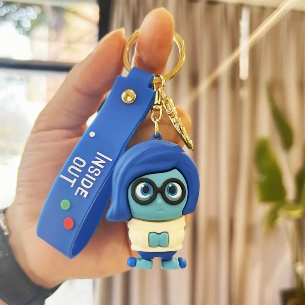 Disney INSIDE OUT Kawaii Cute Cartoon Plaything Ordinary Key Tool Pendant Outfit Backpack Attachment Decoration Festivals Gift