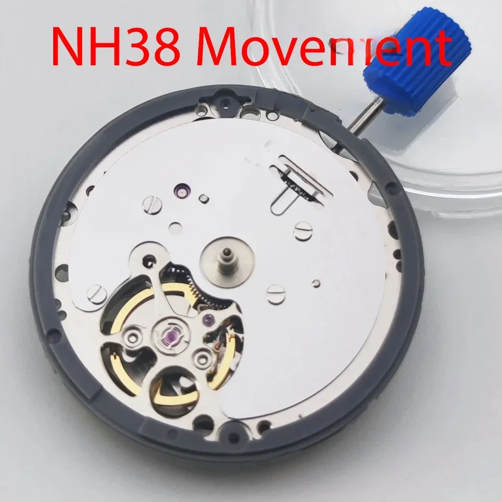 Movimiento NH38 Serie Mod Piezas automáticas de alta precisión Vinte y cuatro joyas Movimiento NH38