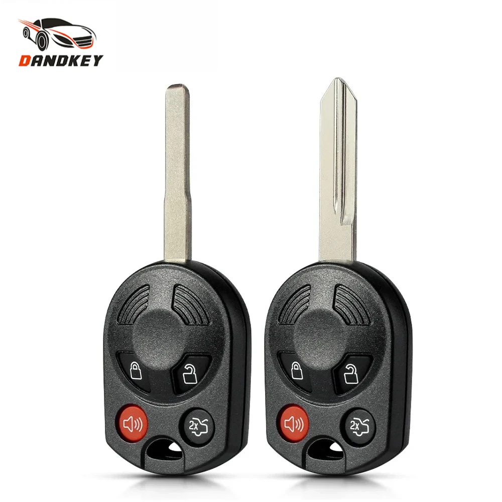 Dandkey New Remote Key Shell For Ford Mercury Edge Escape Expedition Flex Fusion Mustang Taurus For Lincoln 4 Buttons Housing
