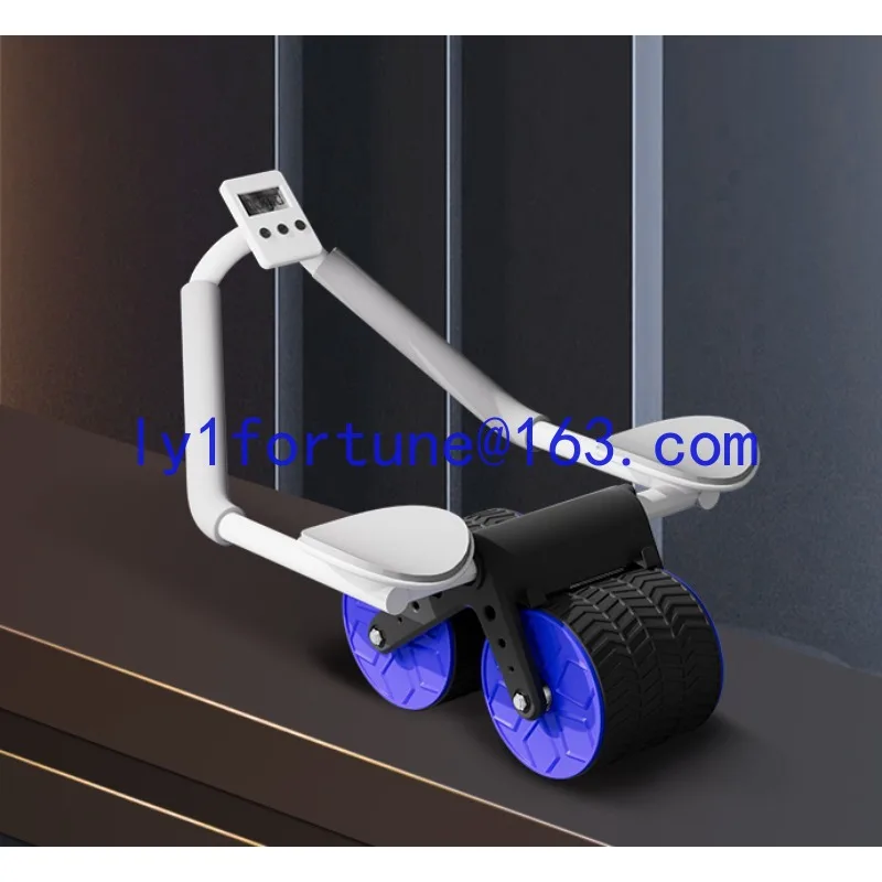 Elbow Support Abdominal Wheel Automatic Rebound Abdominal Muscle Sports Fitness Four Wheels Professional Support Roller