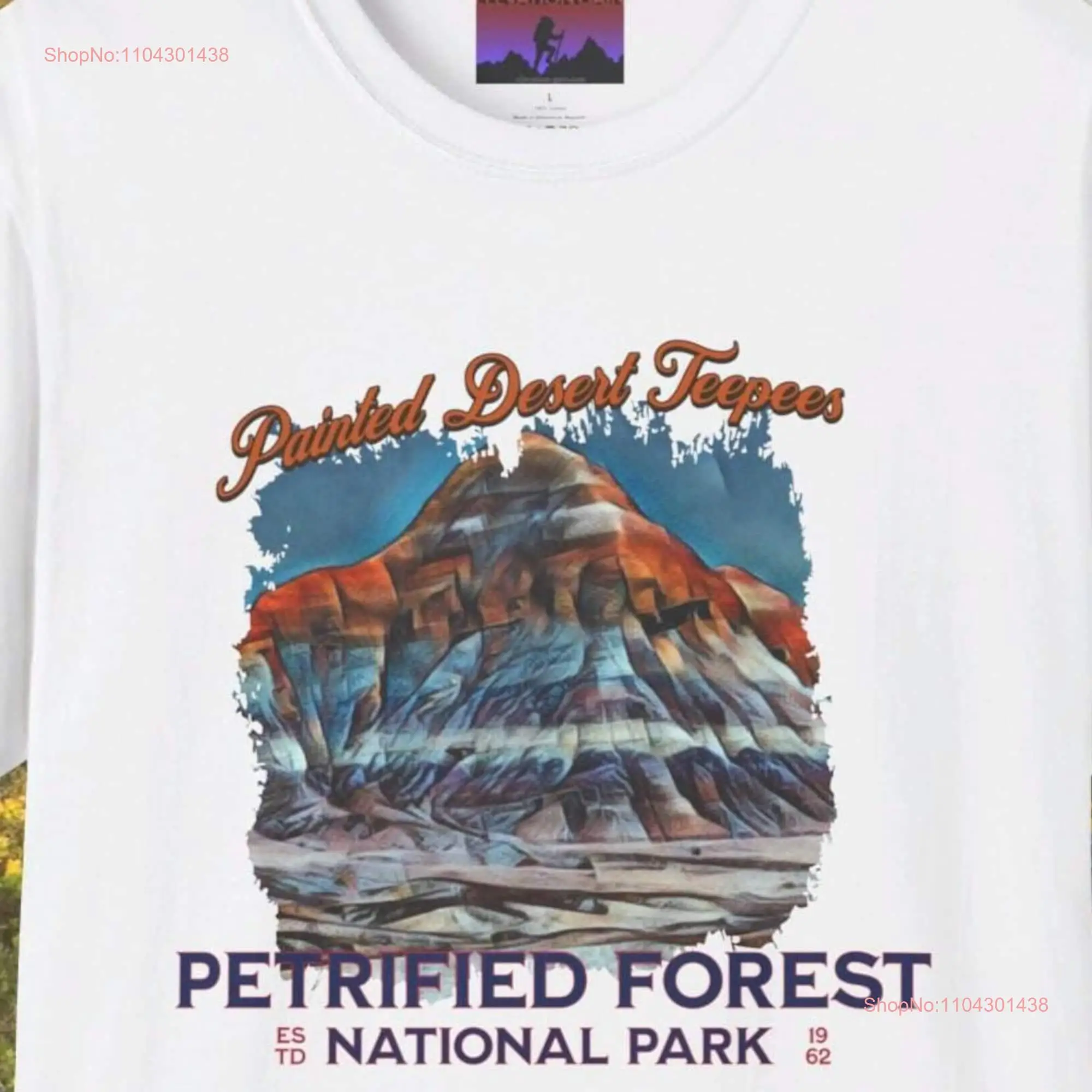 Petrified Forest National Park T Shirt Painted Desert Shirtpees Outdoor Adventure Nature Lover Family Vacation Hiking