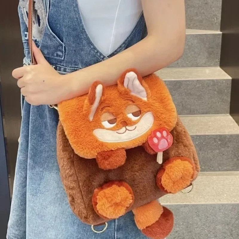 Cartoon Zootopia Unisex Backpack - High-Quality Fashionable Student Bag with Large Capacity Multi-Functional for Outdoor Travel