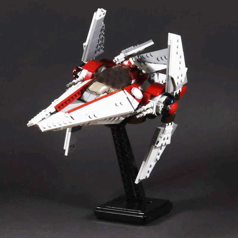 

НОВЫЙ 629 шт. знаменитый звездный фильм MOC Nimbus-класс V-wing космический истребитель модель DIY творческие идеи детские игрушки подарок на день рождения строительные блоки