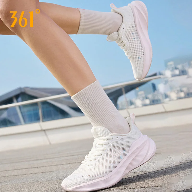 361 Degrees Fengye 5.0SE Women Jogging Wear-resistant Comfortable Shock Absorb Lightweight Breathable Running Sneakers 682622232