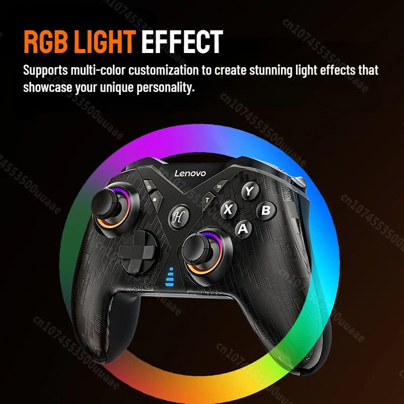 Lenovo S05 Video Game Controller Dual Hall Effect Wireless Gamepad for Switch/Switch OLED/Switch Lite/PC/iPhone/Android Phones