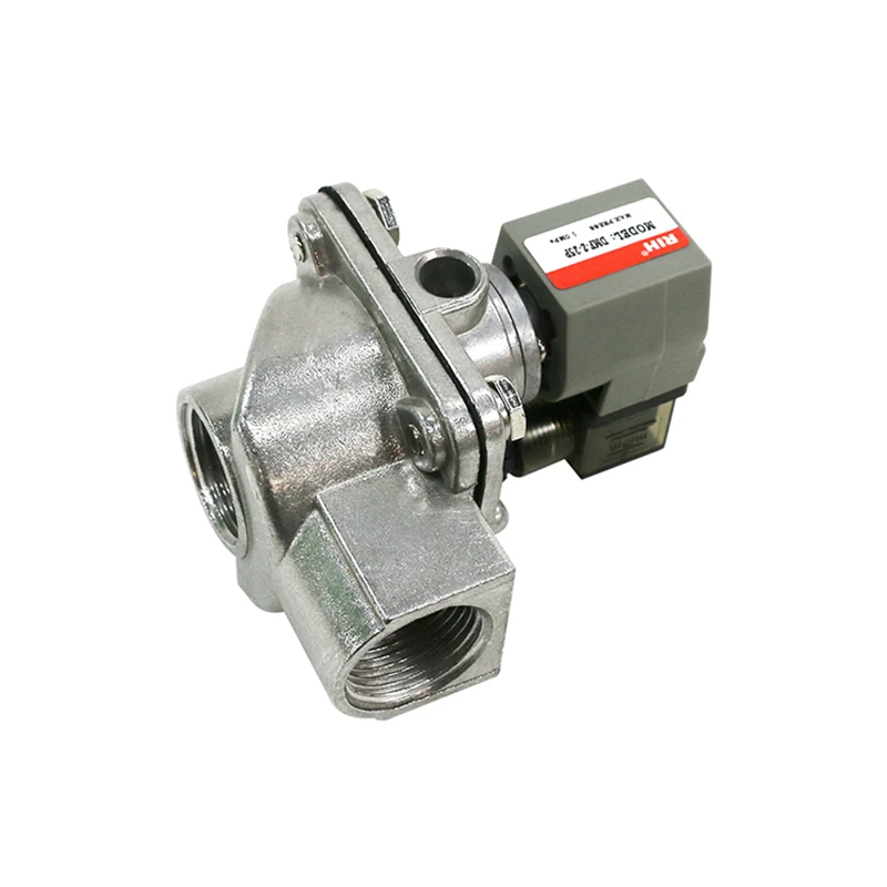 stainless steel solenoid pulse valve DMF-Z-25P solenoid pulse valve, right-angle bag filter solenoid valve