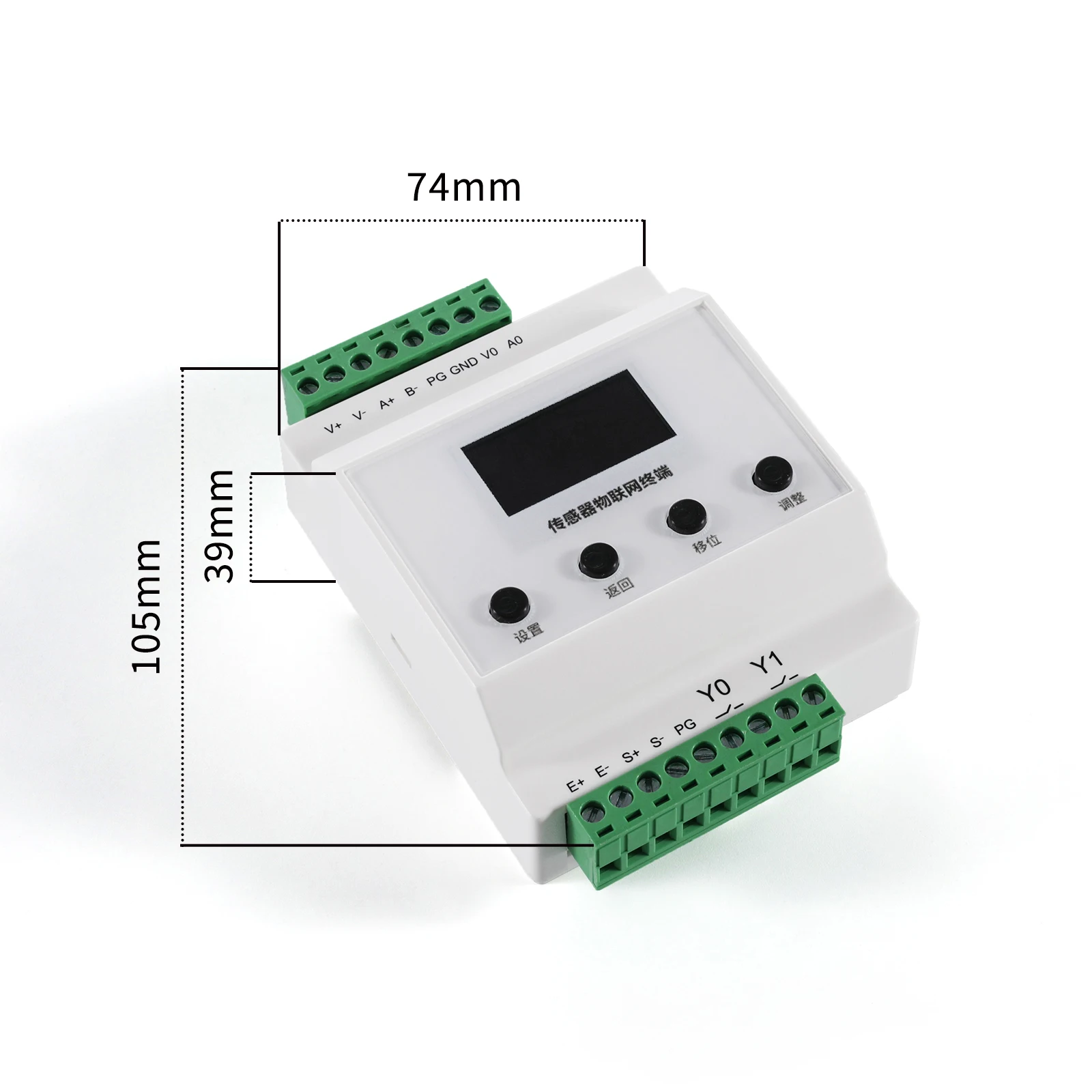 Imagem -04 - Peso Sensor Load Cell Amplificador Transmissor Dispositivo de Conversão Anti-interference Comunicação Modbus a 10v a 5v 420ma