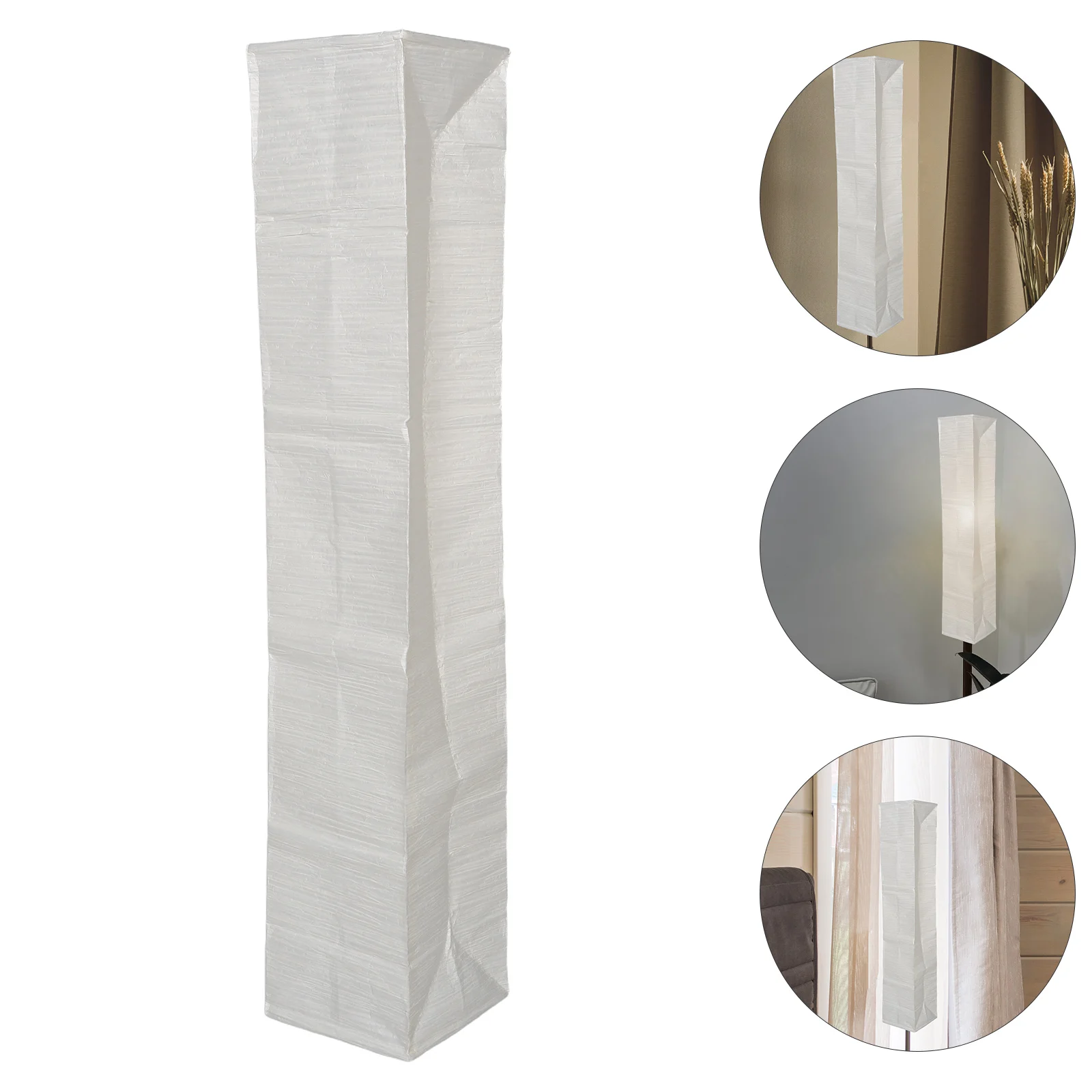 

Floor Lamp Shade Lampshade Paper Light Cover Accessories Replacement Iron Decorative Shades