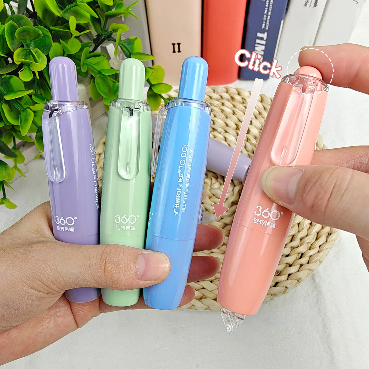 Sangle de déclaration de document Morandi pour étudiants et enfants, mignon, blanc, type de presse, outils, fournitures de bureau