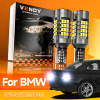 2pcs LED Reverse Light Blub Backup Lamp W16W T15 921 Canbus No Error For BMW E81 E87 E88 E82 E90 E92 E91 2005-2012 1 3 Series