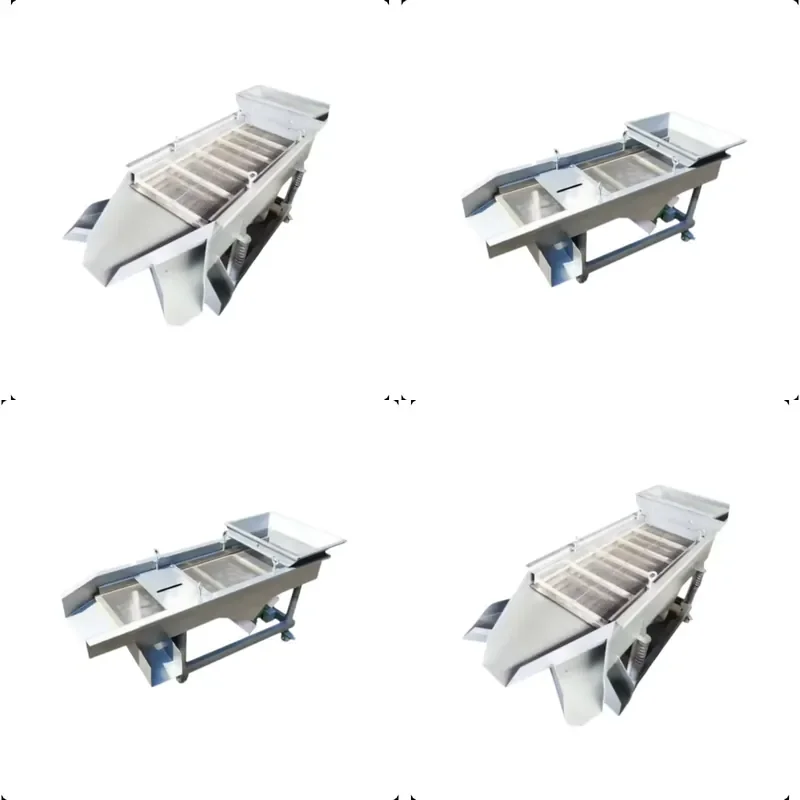 Linear Vibratory Screening Machine for Industrial Screening Equipment for Dividing Materials Beans Lobster Screening