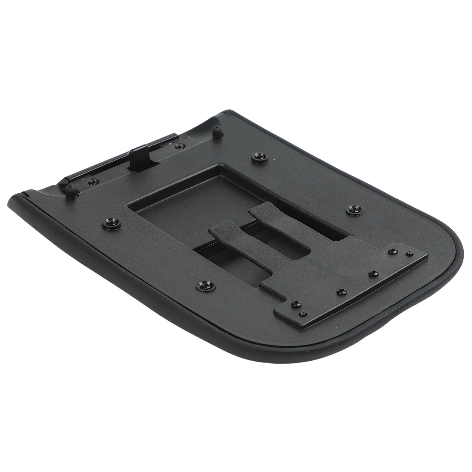 

Черная крышка подлокотника центральной консоли, идеально подходящая для Mustang, улучшение интерьера автомобиля, подушка для подлокотника, аксессуары для салона автомобиля.