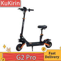 2024 Version KuKirin G2 Pro Electric Scooter 600W Brushless Motor 48V 15.6AH Battery 9-inch Rubber Vacuum Tires Detachable Seat