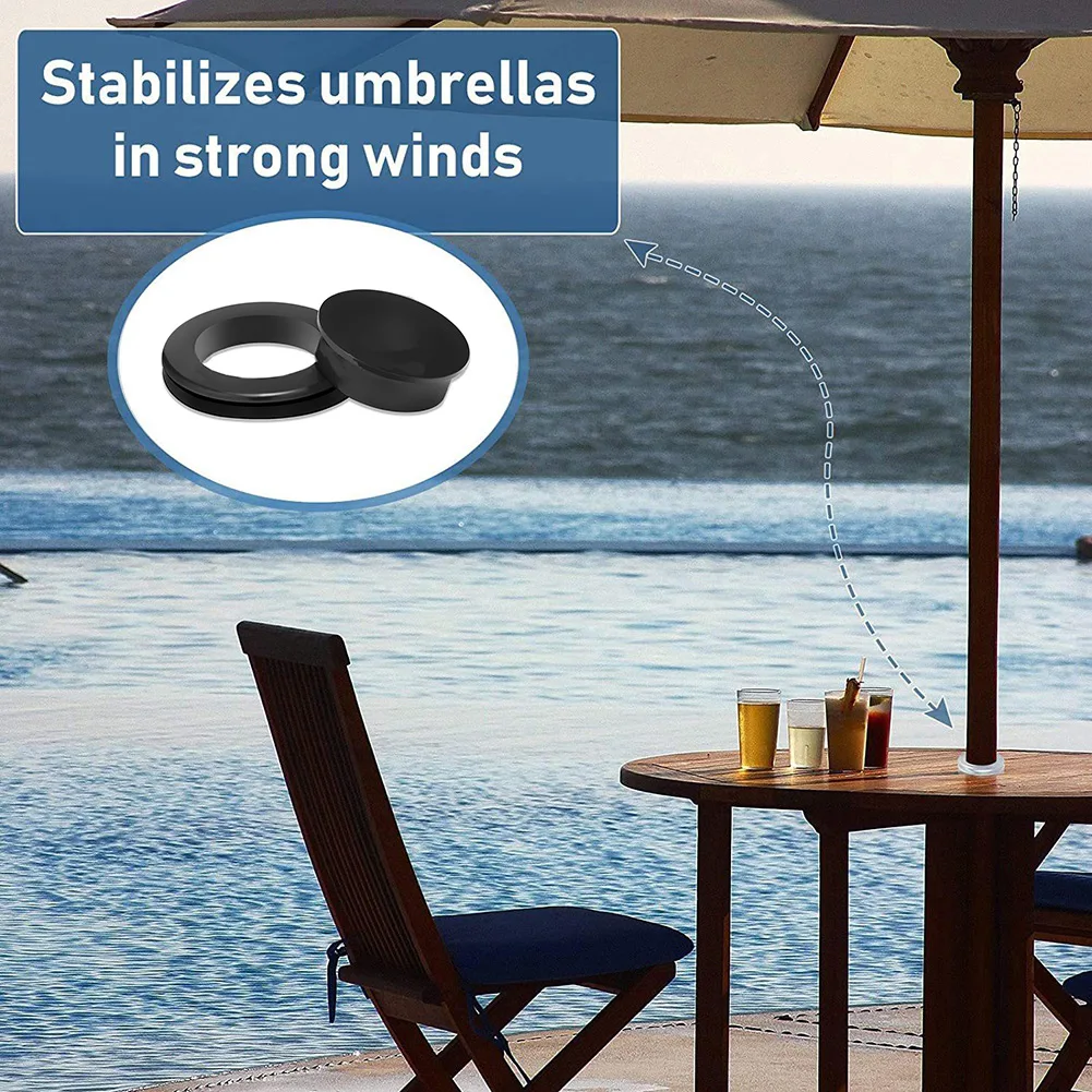 Umbrella Hole Ring Plug Set Table Umbrella Hole Ring Patio Table Umbrella Silicone Ring Cap Cover