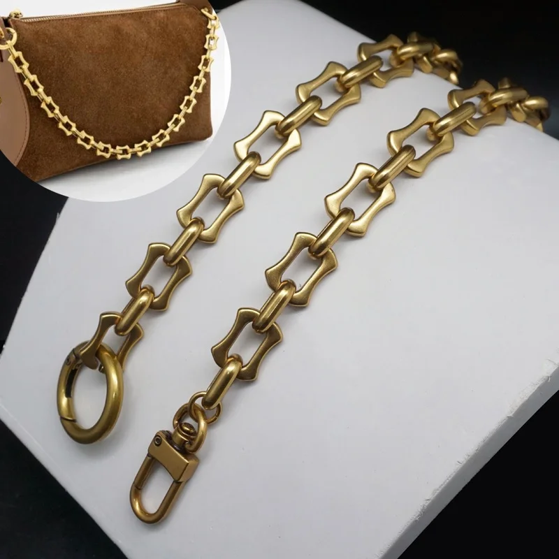 1.3cm Antique Customized Metal Bag Chain DIY Shoulder Bag Accessories Zinc Alloy Replacement Parts for Women Messenger Bag Clasp