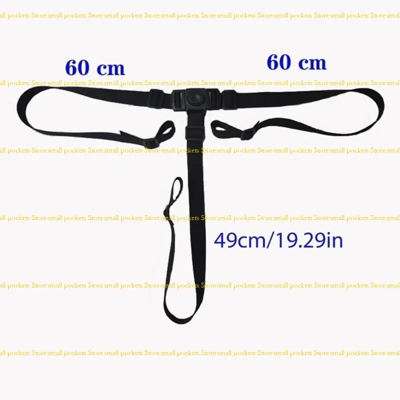 R1WD Comfortable 3 Point Child Safety Harness for Infant High Chair and Stroller Use