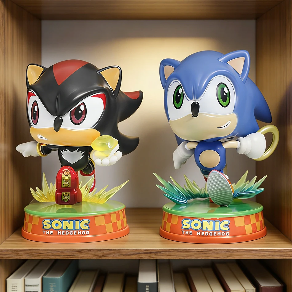 Auf Lager 11CM Anime PVC Bestseller Sonic Charakterfigur Igel Shadow Tail Actionfigur Modell Kinder Tierspielzeug Geburtstagsgeschenke