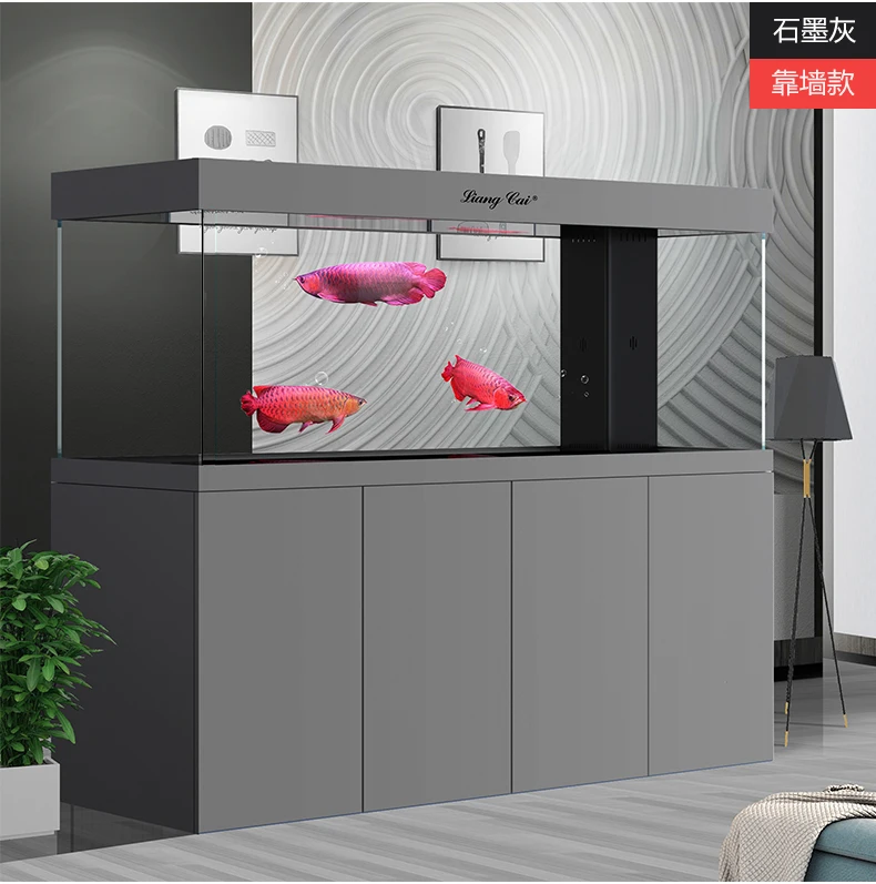 150 Gallon Large Farming Smart Aquarium Tank Glass Fish Tank for Living Room - Image 3