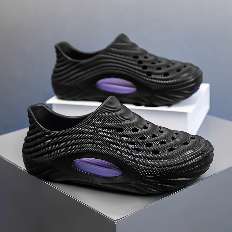 

Summer New Men's Outdoor Sandals Sport Slippers Beach Slides Breathable Clogs Men Casual Garden Shoes Hiking Men Outdoor Sandals