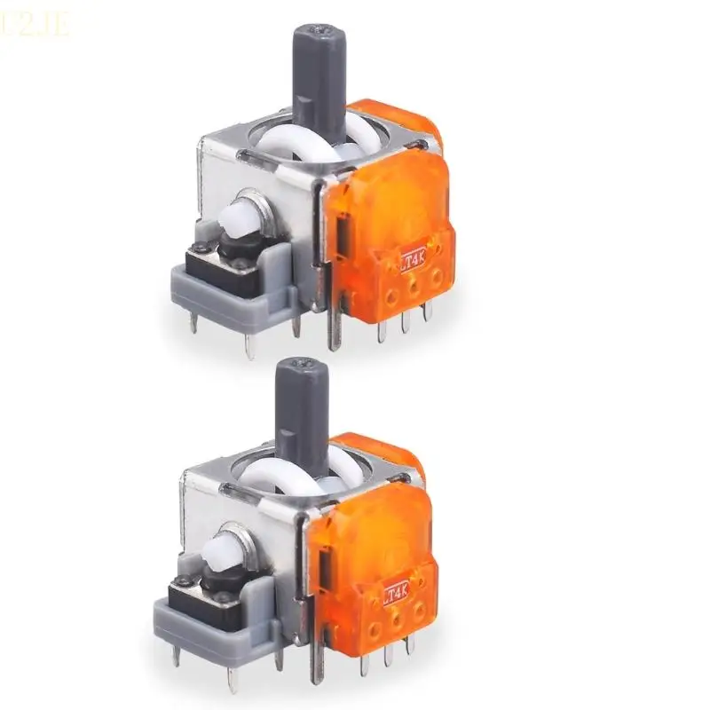 U2JE 2PCS TMR HALLYSTICKS لـ P4/P5/NSP/XB1 GAMEPADS تحكم دقيق