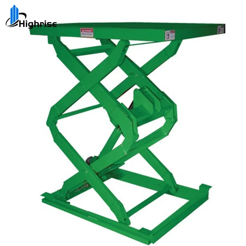 customized Hydraulic underground elevator Scissor Lift Platform home elevator Platform pit parking for underground car garage